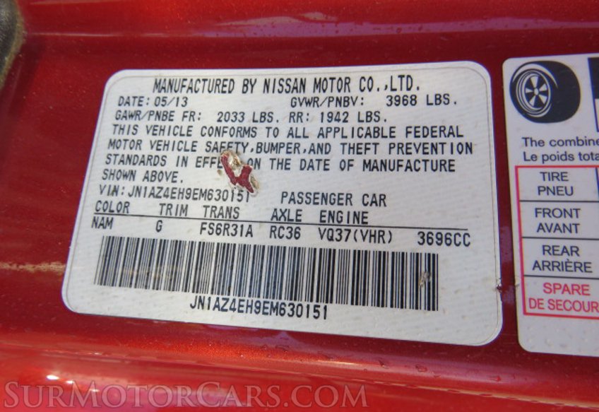 2014 Nissan 370Z - Image 38