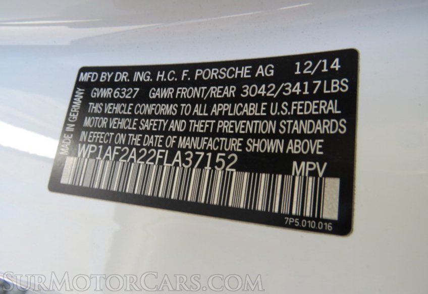 2015 Porsche Cayenne - Image 58