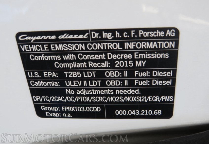 2015 Porsche Cayenne - Image 59