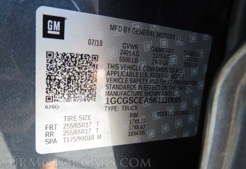 2019 Chevrolet Colorado - Image 48