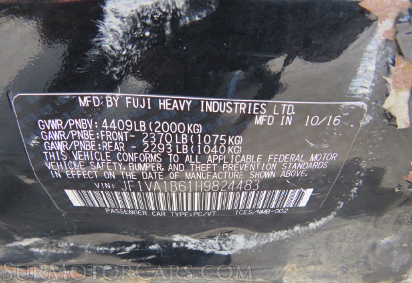 2017 Subaru WRX - Image 45