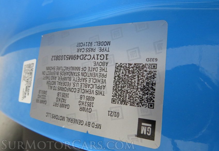 2021 Chevrolet Corvette - Image 55