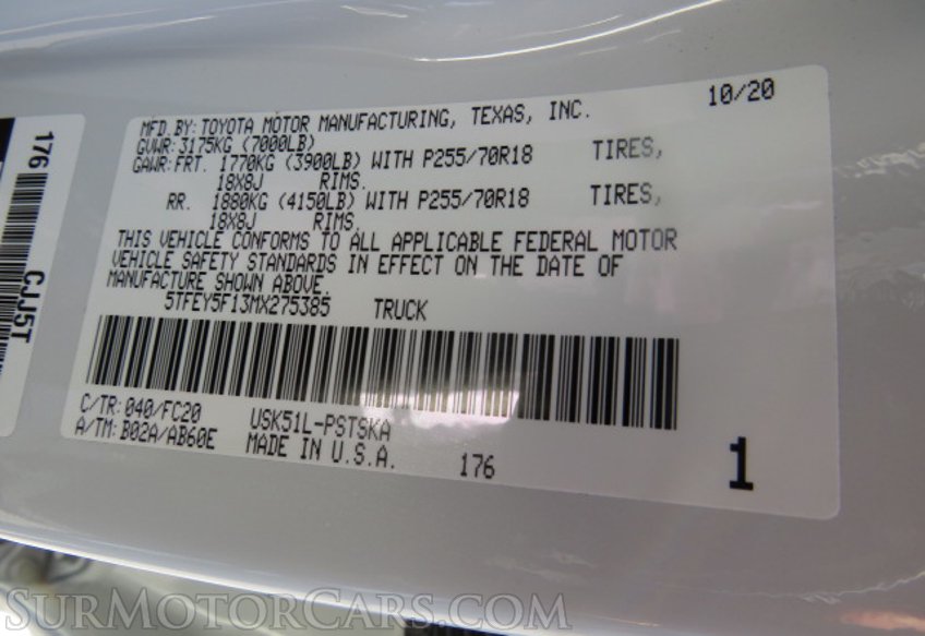 2021 Toyota Tundra - Image 49
