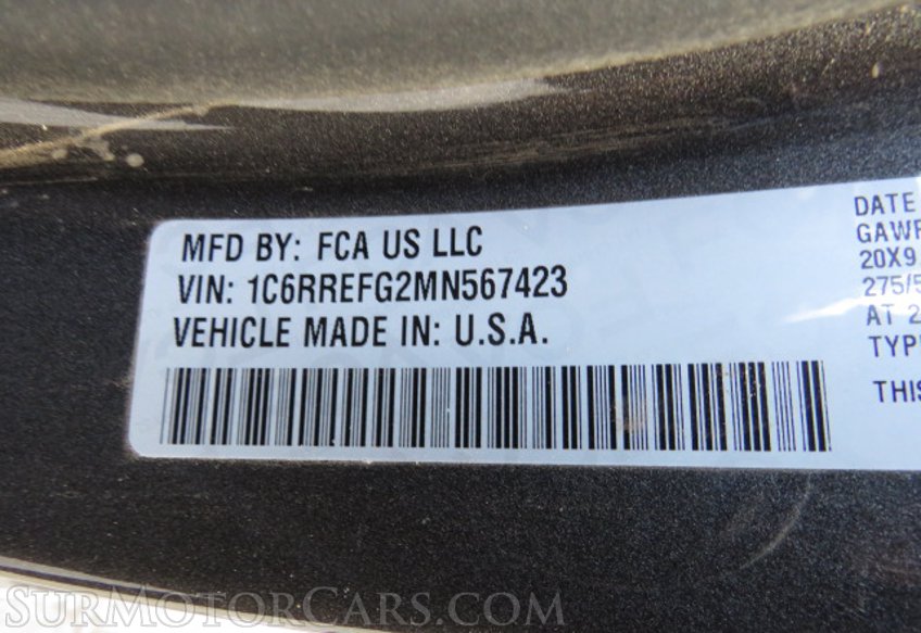 2021 Ram 1500 - Image 52