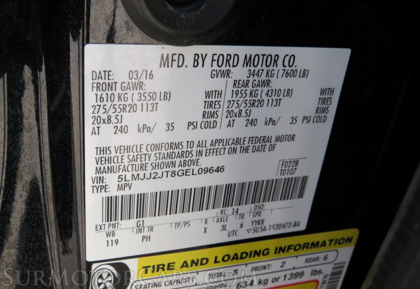 2016 Lincoln Navigator - Image 75