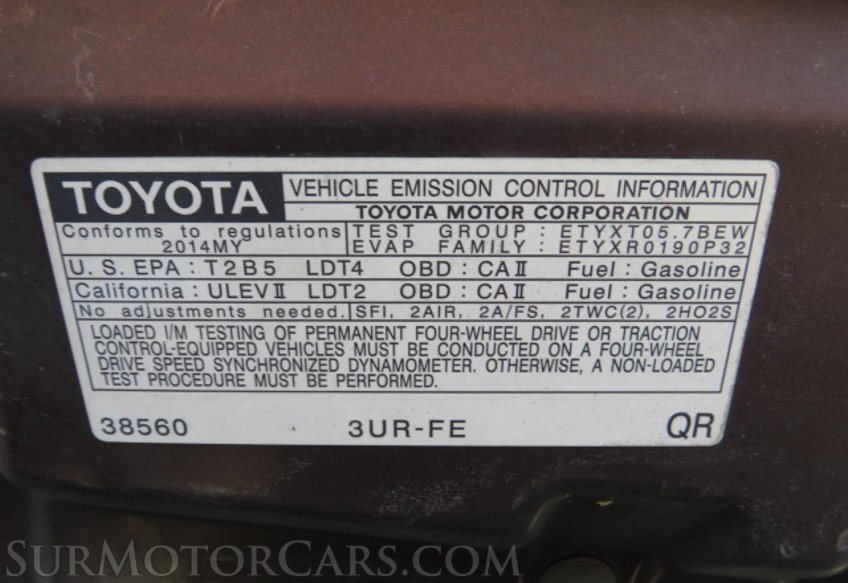 2014 Toyota Tundra 4WD Truck - Image 56