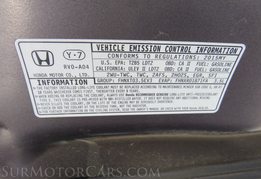 2015 Honda Odyssey - Image 49