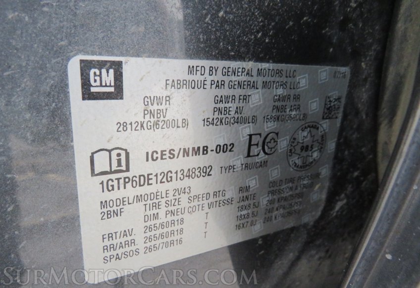 2016 GMC Canyon - Image 57