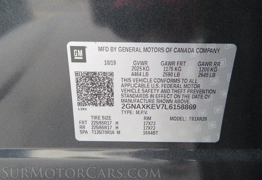 2020 Chevrolet Equinox - Image 44