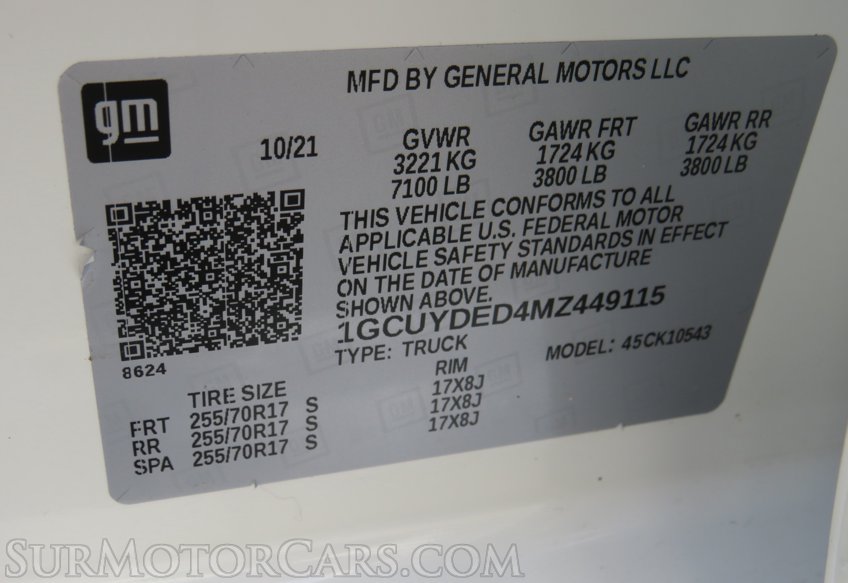 2021 Chevrolet Silverado 1500 - Image 57