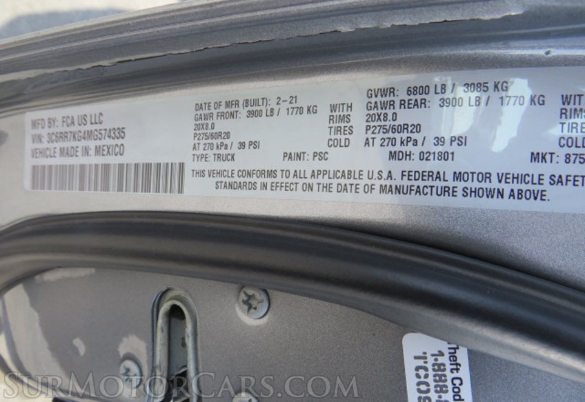 2021 Ram 1500 Classic - Image 51