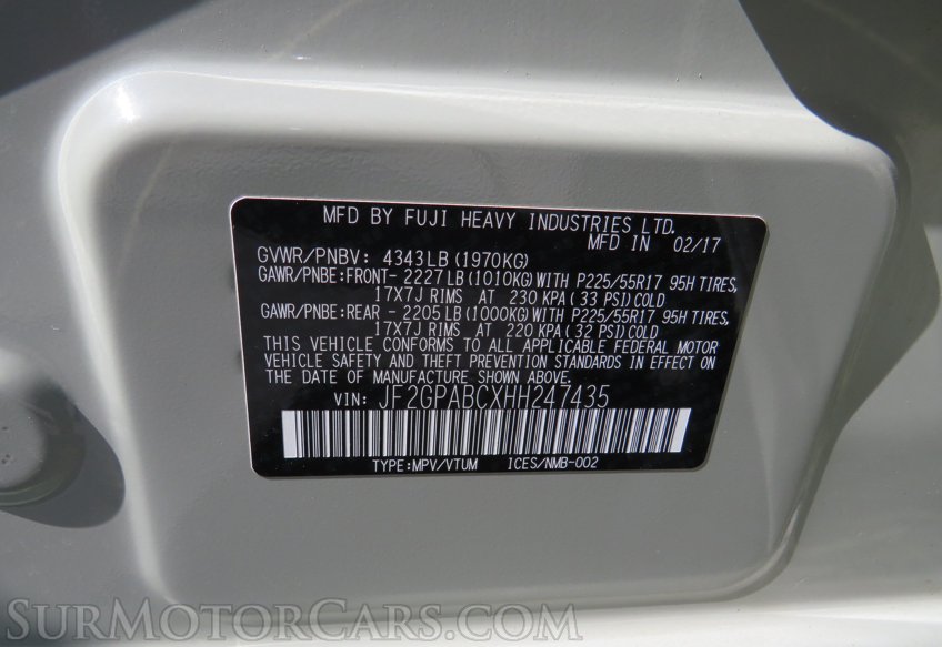 2017 Subaru Crosstrek - Image 50