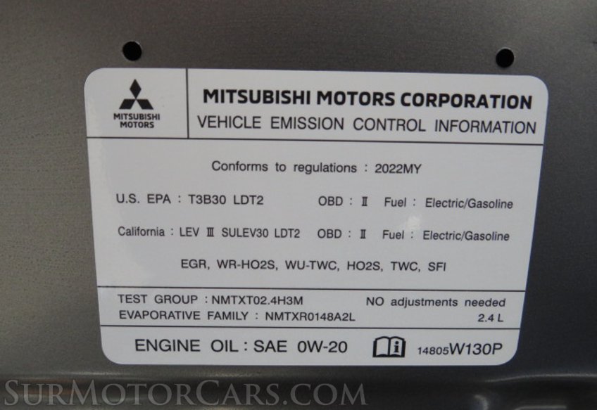 2022 Mitsubishi Outlander PHEV - Image 54