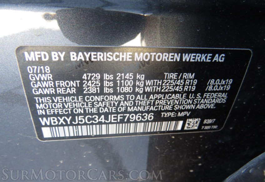2018 BMW X2 - Image 55