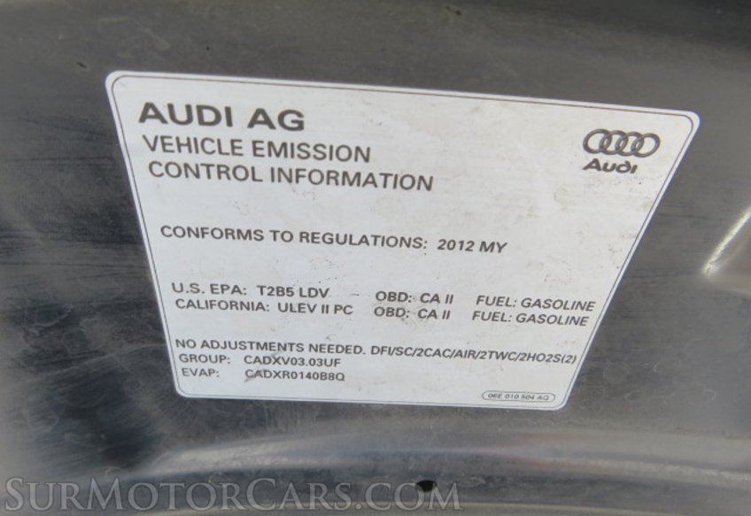 2012 Audi S4 - Image 60