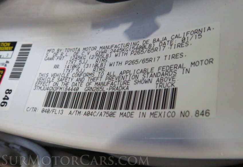 2015 Toyota Tacoma - Image 50