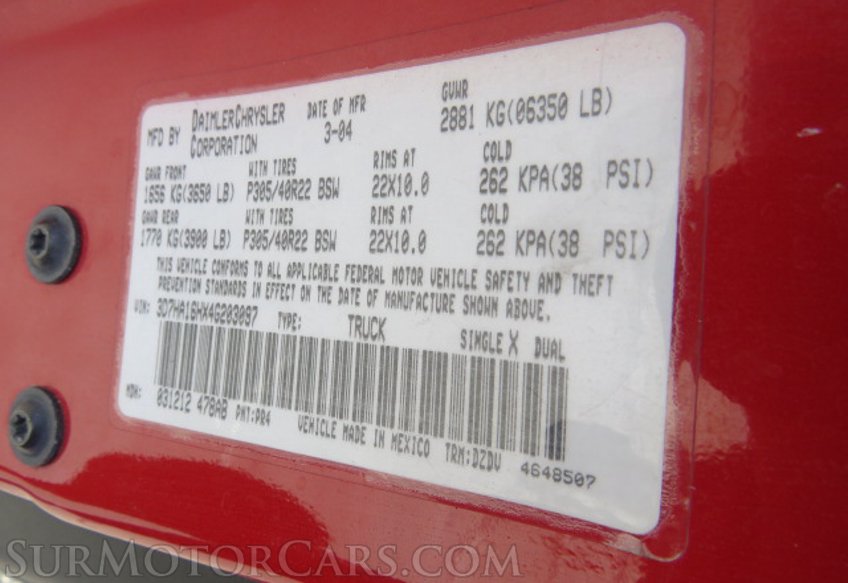 2004 Dodge Ram SRT-10 - Image 45