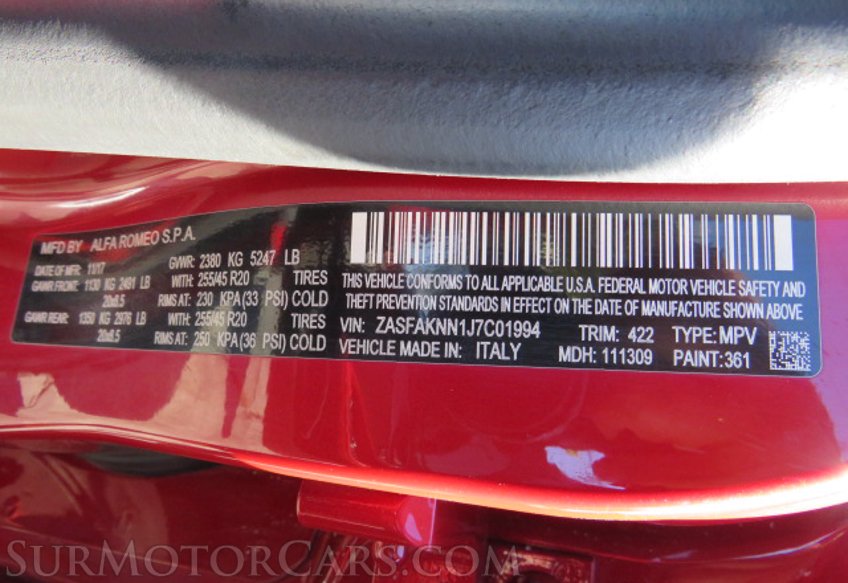 2018 Alfa Romeo Stelvio - Image 50