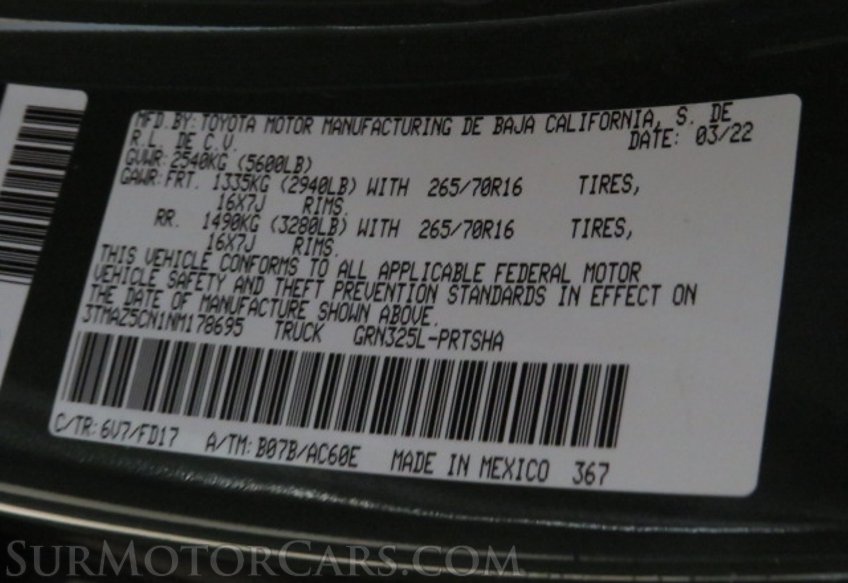 2022 Toyota Tacoma - Image 54