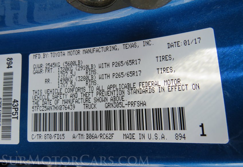 2017 Toyota Tacoma - Image 52