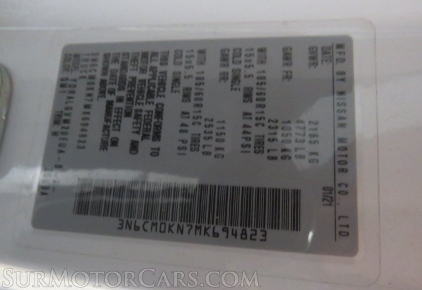 2021 Nissan NV200 - Image 47