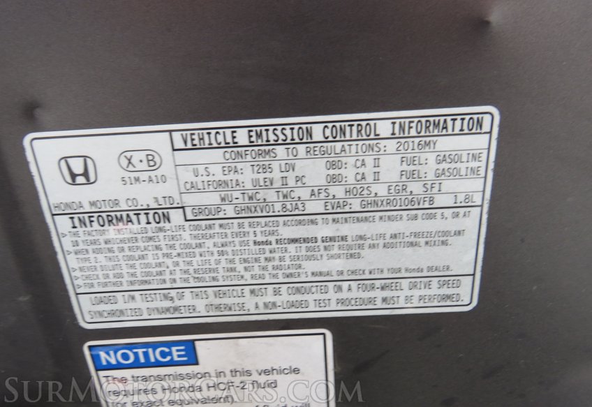 2016 Honda HR-V - Image 48