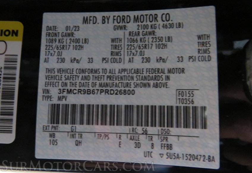 2023 Ford Bronco Sport - Image 53