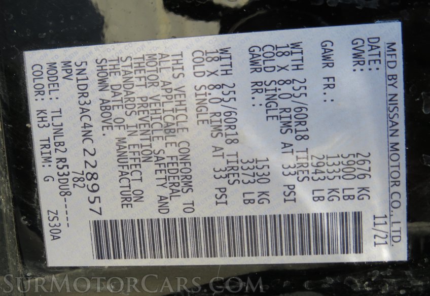 2022 Nissan Pathfinder - Image 51