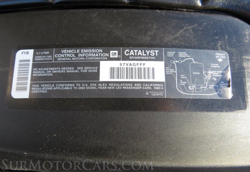 2003 Chevrolet Corvette - Image 45