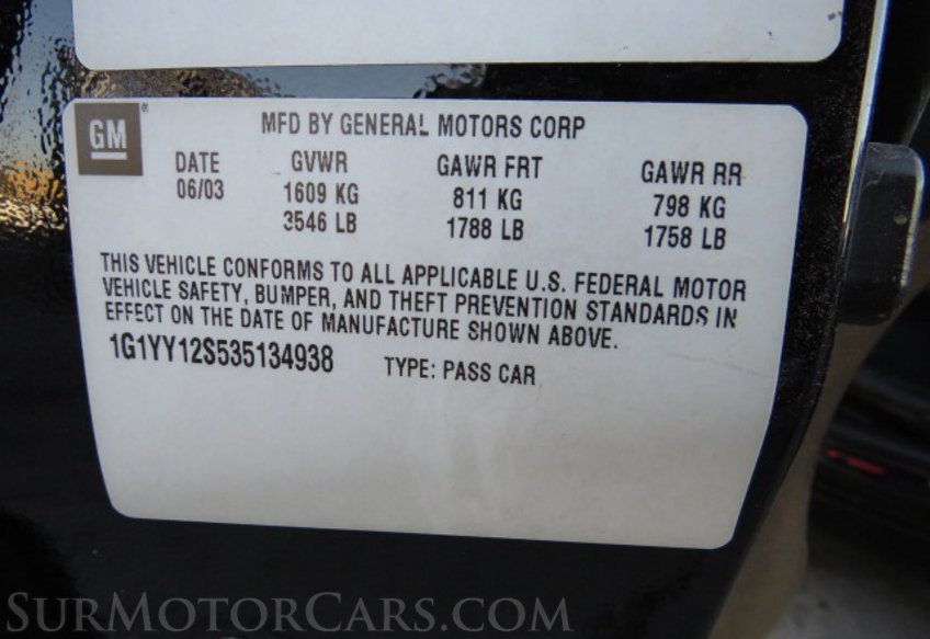 2003 Chevrolet Corvette - Image 36