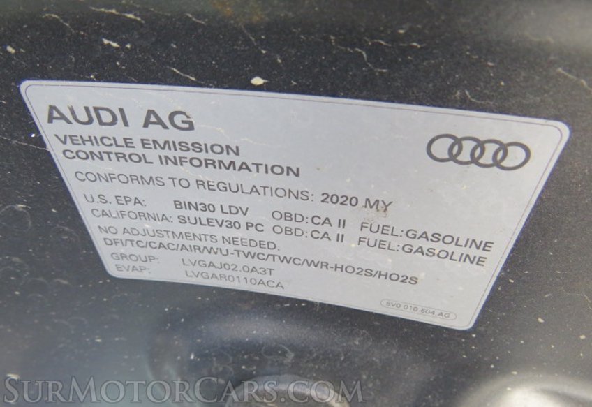 2020 Audi A3 Sedan - Image 51