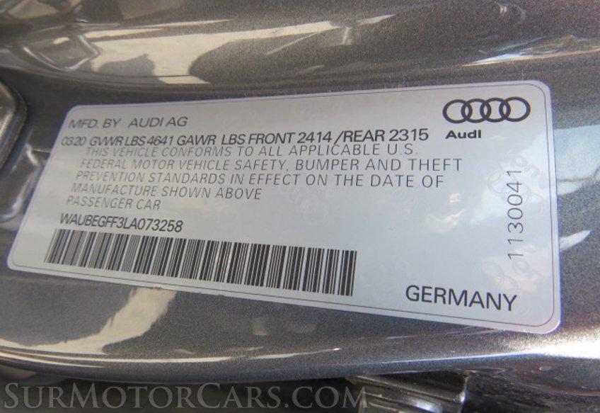 2020 Audi A3 Sedan - Image 21