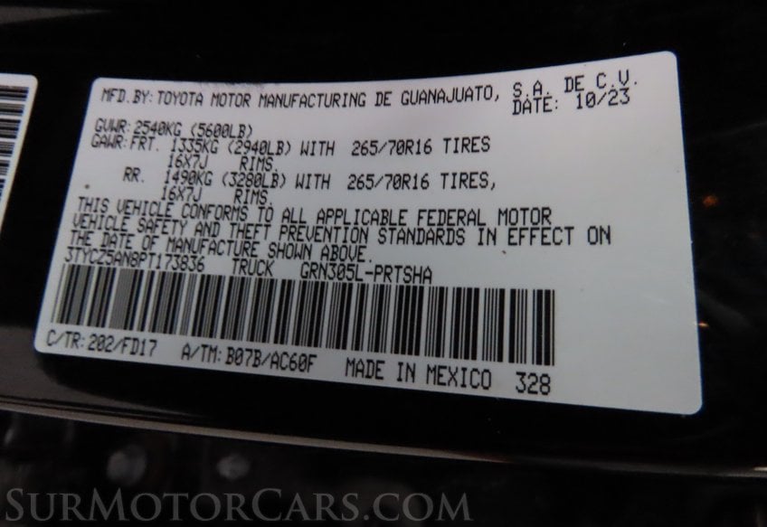 2023 Toyota Tacoma 4x4 TRD Off-Road - Image 54