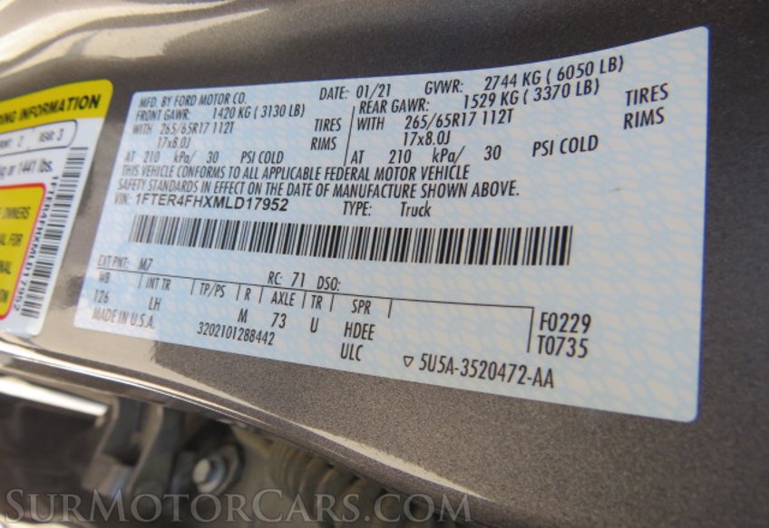 2021 Ford Ranger - Image 46