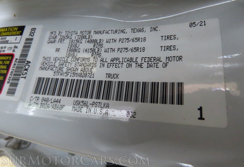 2021 Toyota Tundra - Image 54