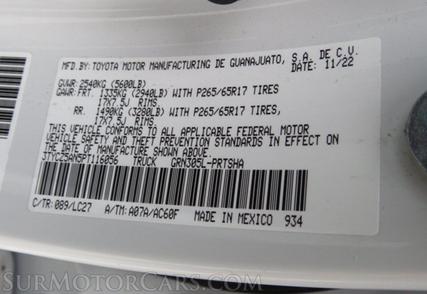 2023 Toyota Tacoma 4WD - Image 49