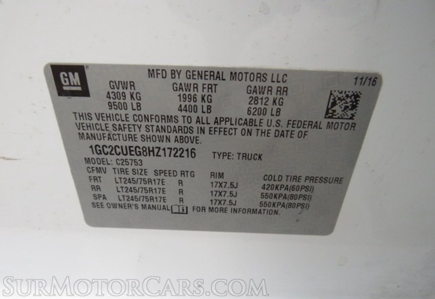 2017 Chevrolet Silverado 2500HD - Image 44