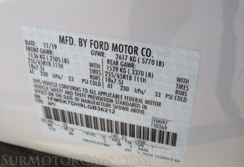 2020 Ford Explorer - Image 51
