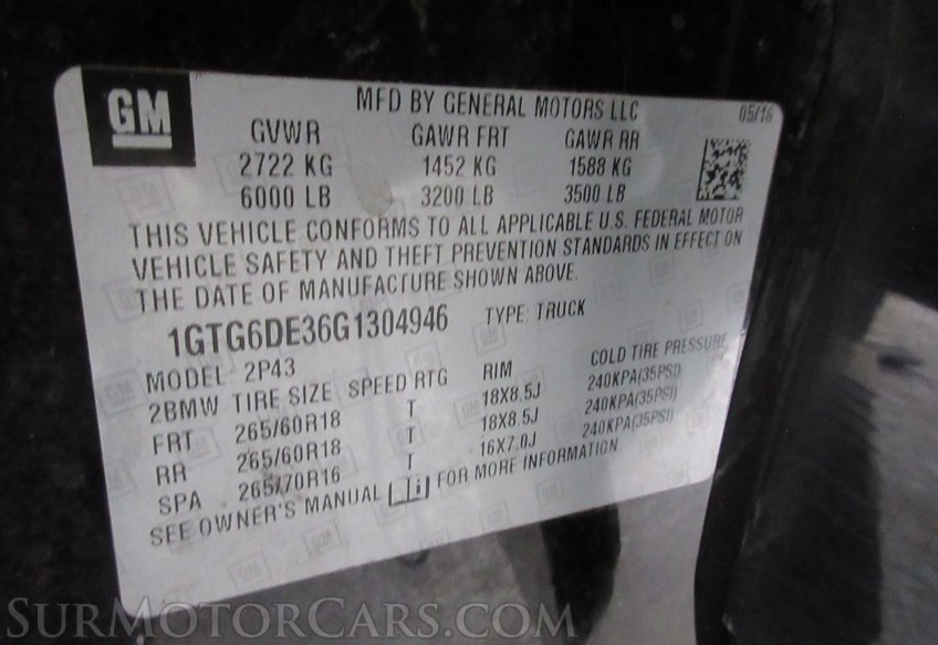 2016 GMC Canyon - Image 55