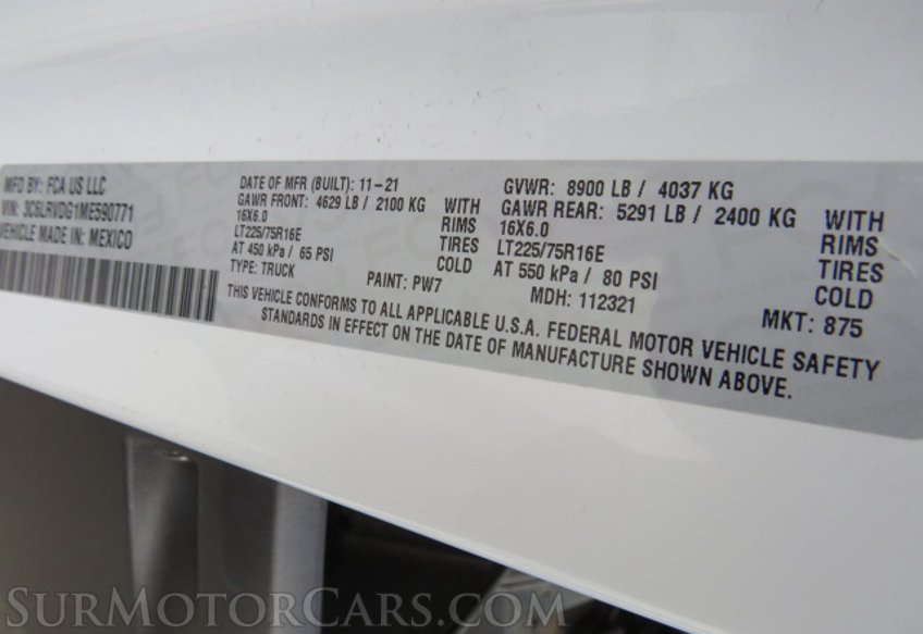 2021 Ram ProMaster Cargo Van - Image 46