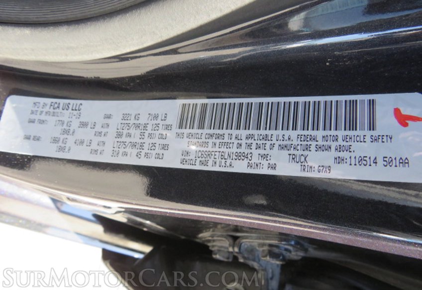 2020 Ram 1500 - Image 59