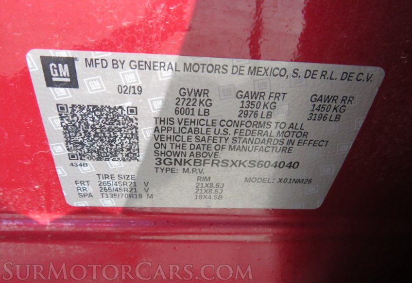 2019 Chevrolet Blazer - Image 59