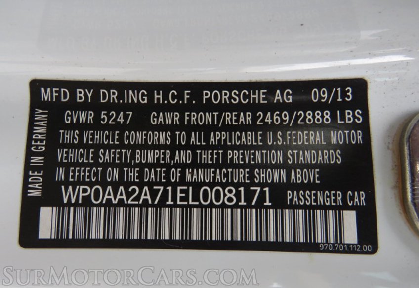 2014 Porsche Panamera - Image 52
