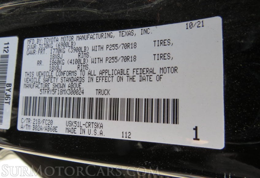 2021 Toyota Tundra - Image 47