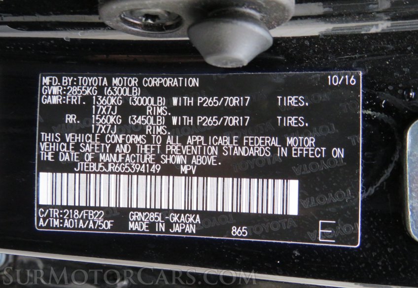 2016 Toyota 4Runner - Image 46