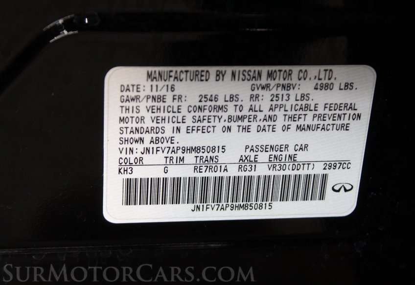 2017 Infiniti Q50 - Image 65