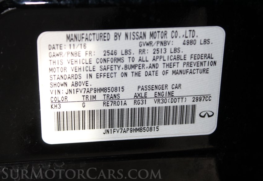 2017 Infiniti Q50 - Image 67