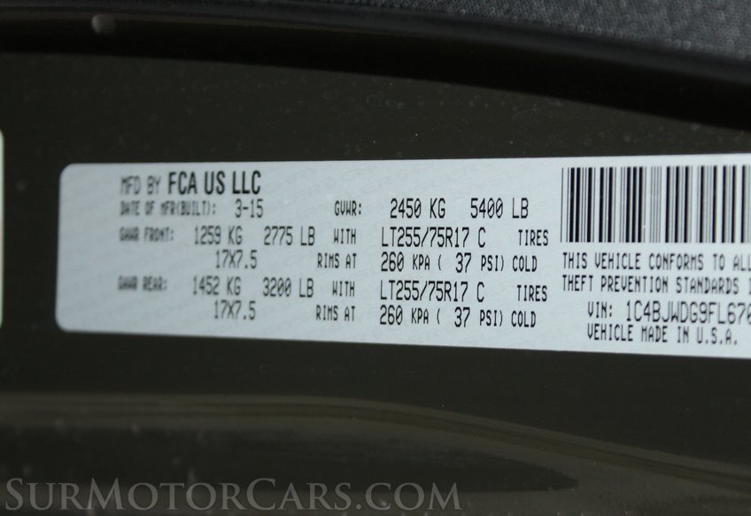 2015 Jeep Wrangler 4x4 Sport - Image 57