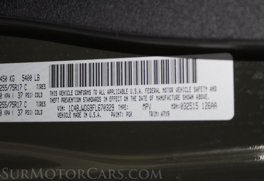 2015 Jeep Wrangler 4x4 Sport - Image 56