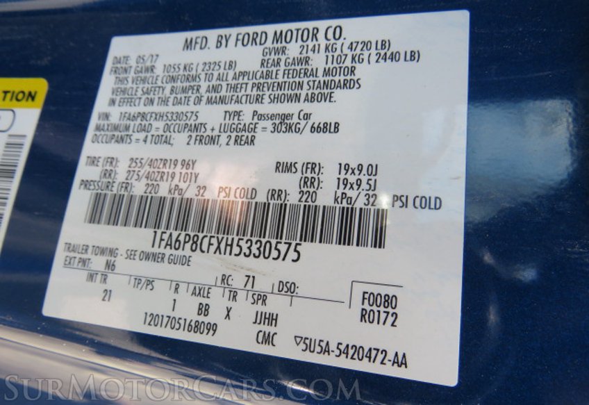 2017 Ford Mustang - Image 41